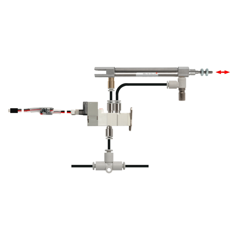 Pneumatics Kit 2A - Double Acting Cylinder  Add-On