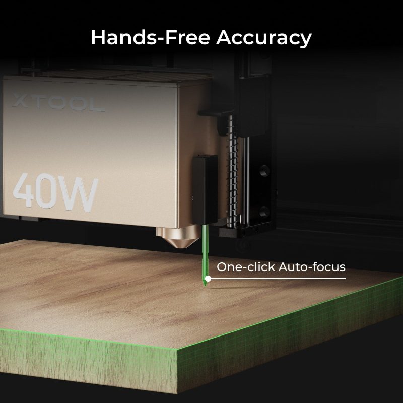 xTool S1 40W Enclosed Diode Laser Cutter - Education All-in-One Bundle, photo 5