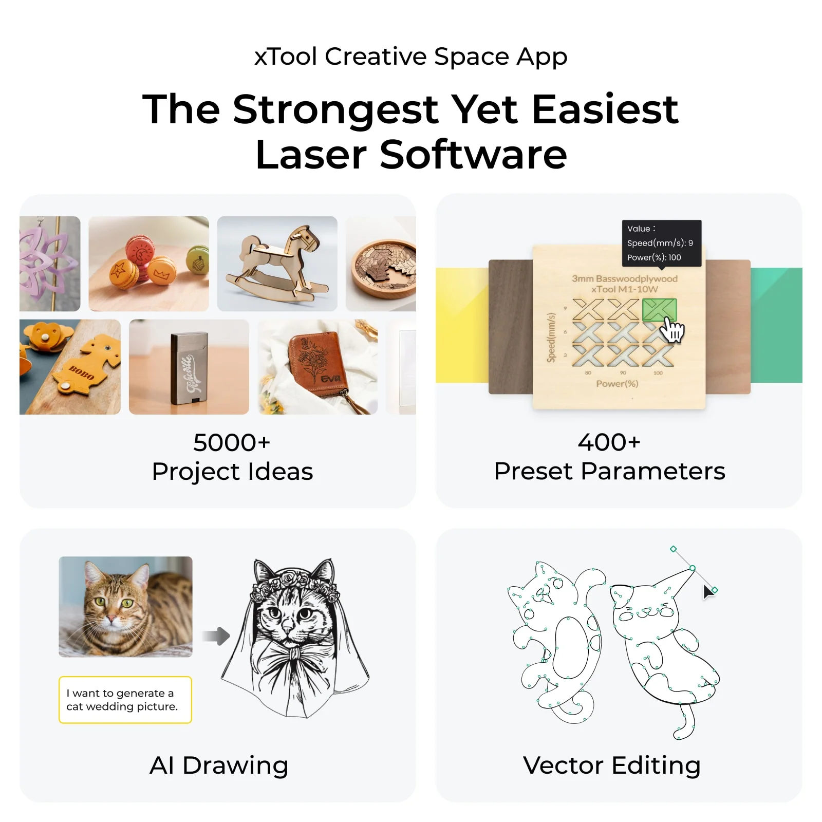 162400-i xTool S1 40W Enclosed Diode Laser Cutter - Education All-in-One Bundle, photo 10