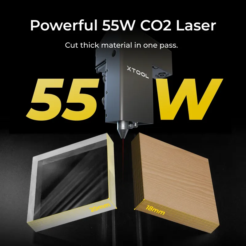 xTool P2S Laser Cutter All in One Education Bundle, photo 9