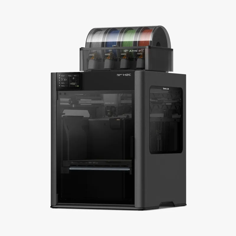 Bambu Lab H2C AMS Combo 3D printer with AMS 2 Pro