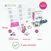 CoDrone EDU Classroom 12-Pack: 12 drones with controllers, 12 extra power packs, 2 frame sets, 2 motor sets and a 2-year warranty