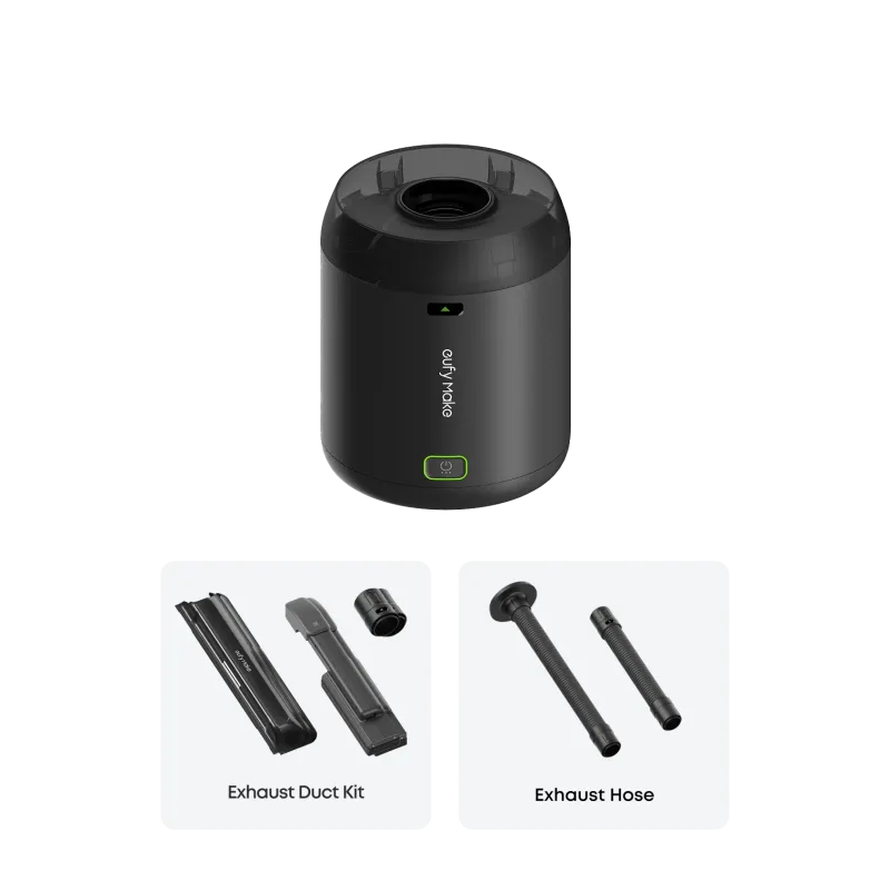 eufyMake Exhaust Fan Kit with exhaust duct and hose