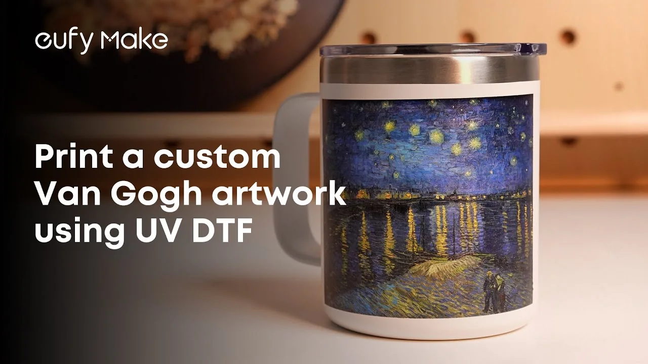 UV DTF Magic, Print and Transfer on a Mug