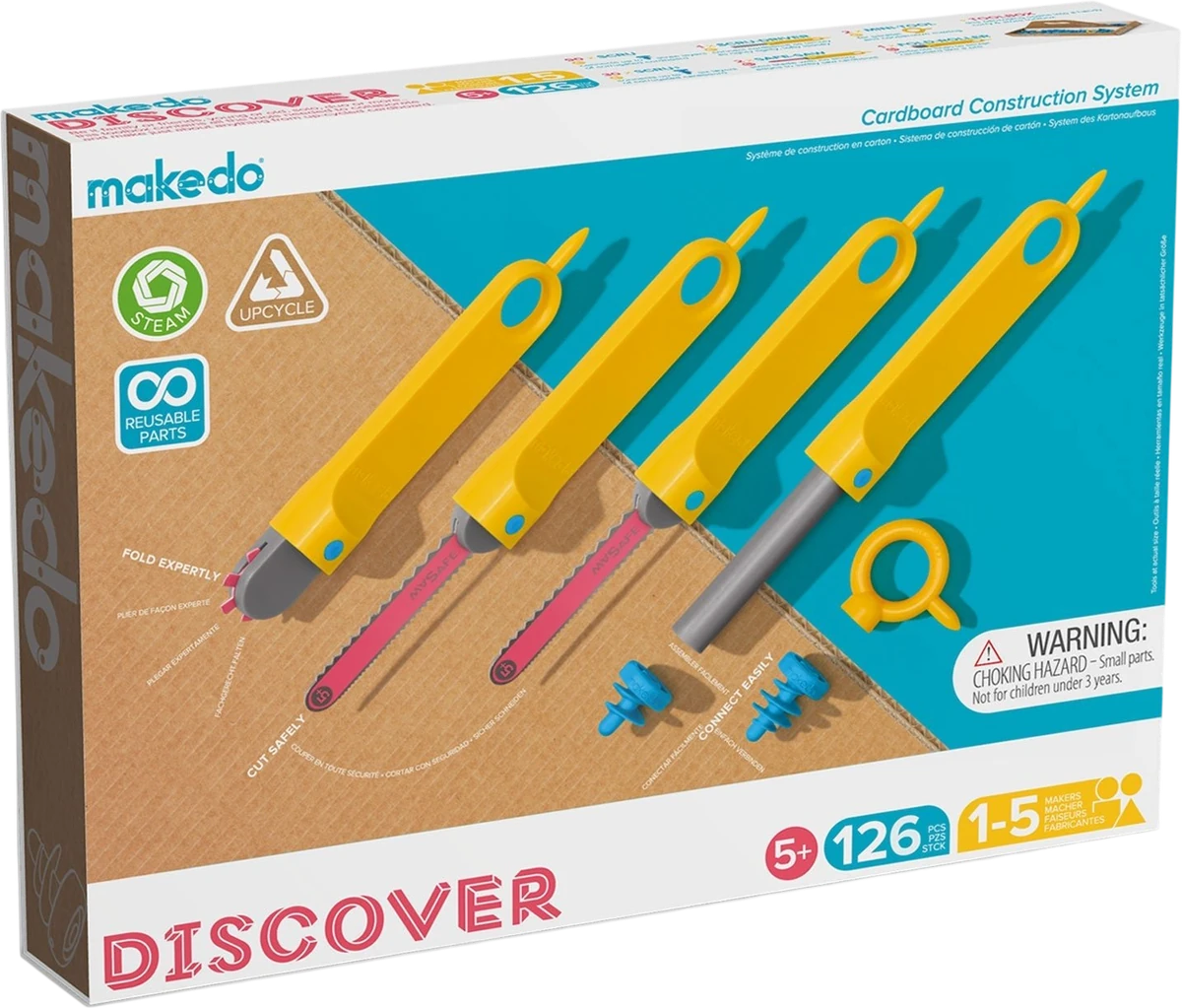 Makedo Discover Kit box